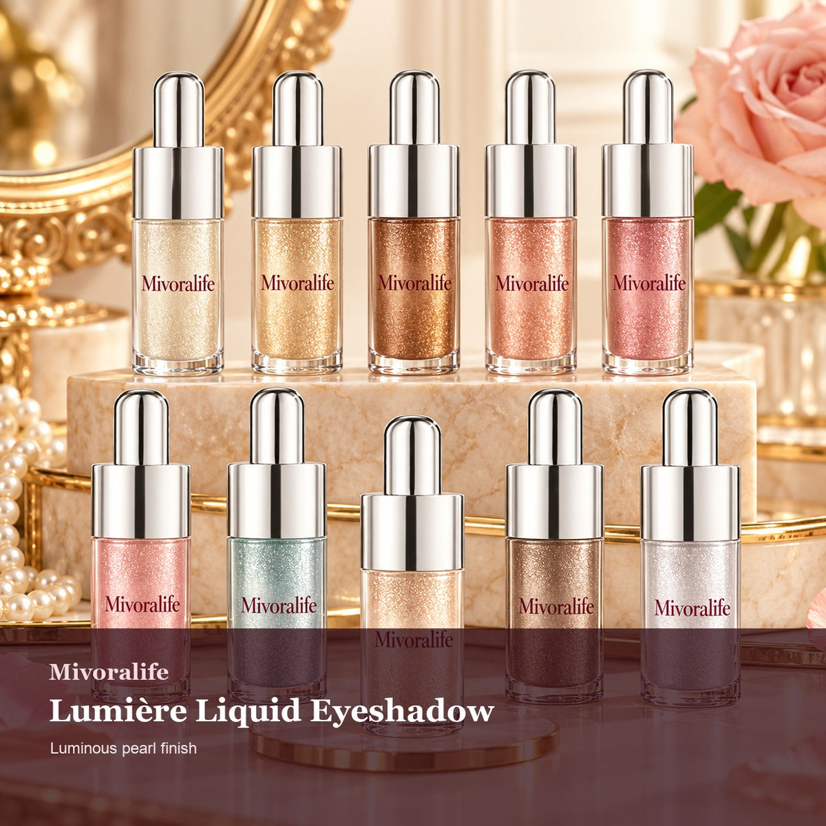 Mivoralife gallery — Mivoralife Lumière Liquid Eyeshadow — editorial