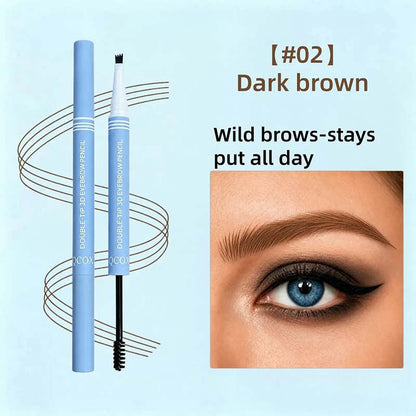 Mivoralife 2-in-1 Waterproof Micro-Fork Eyebrow Pen & Tinted Gel - image 8