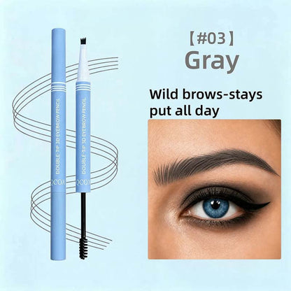 Mivoralife 2-in-1 Waterproof Micro-Fork Eyebrow Pen & Tinted Gel - image 13