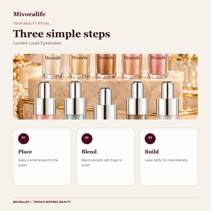 Mivoralife gallery — Mivoralife Lumière Liquid Eyeshadow — how to