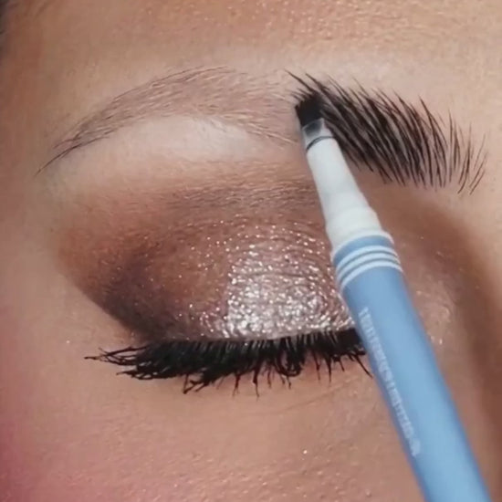 Natural brow application demonstration 1