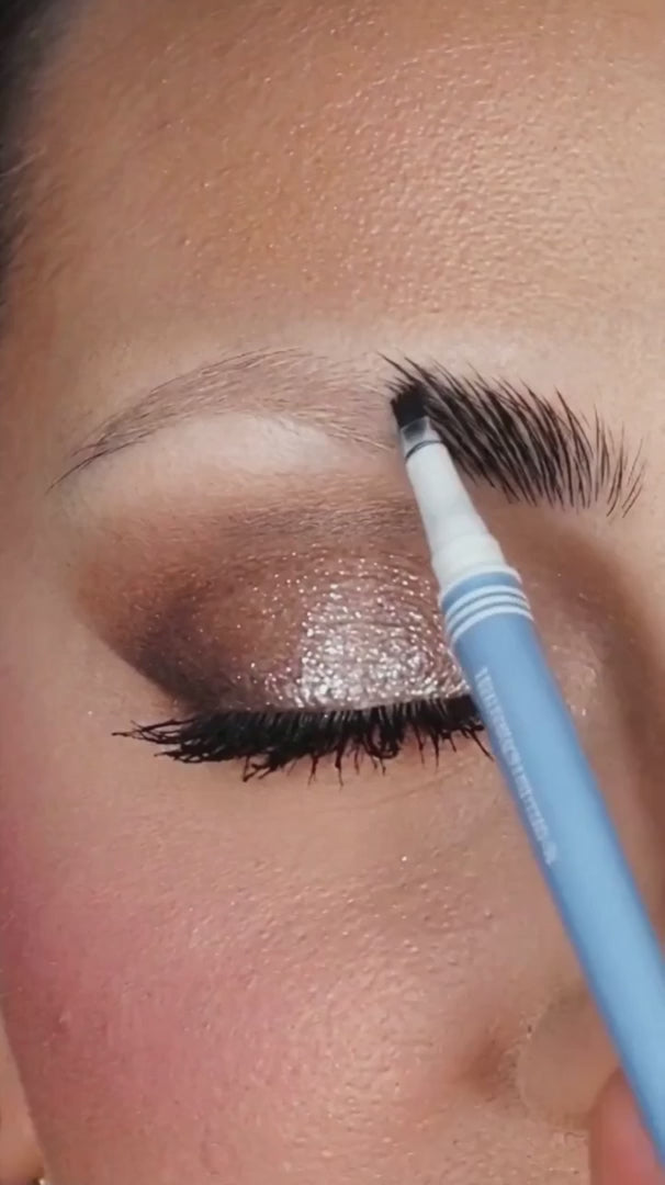Natural brow application demonstration 1